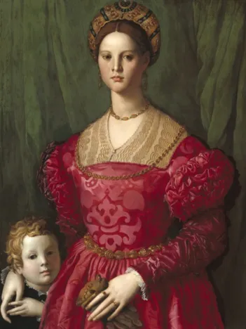 Produit Agnolo Bronzino : Jeune Femme et Son Petit Garçon, 1540 Image