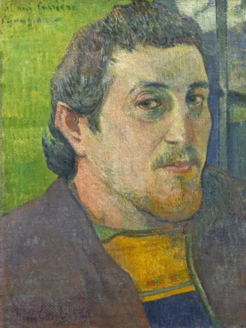 Produit Paul Gauguin : Autoportrait Dédicacé à Carrière, 1888-1889 Image