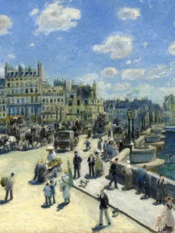 Produit Auguste Renoir : Pont Neuf, Paris, 1872 Image