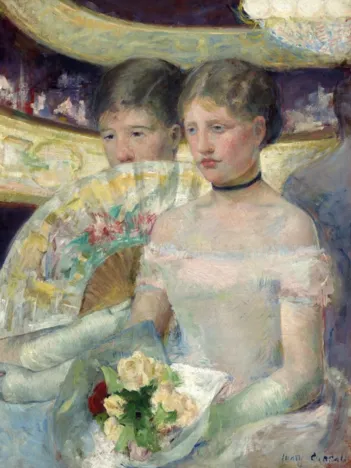 Produit Mary Cassatt : The Loge, 1882 Image