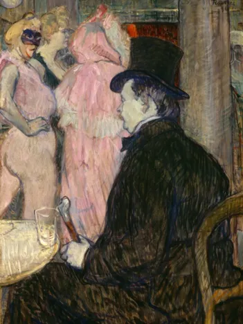 Produit Henri de Toulouse-Lautrec : Maxime Dethomas, 1896 Image