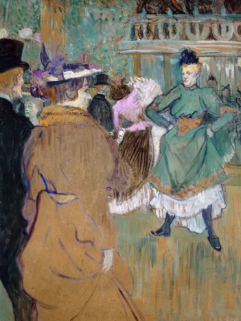 Produit Henri de Toulouse-Lautrec : Quadrille au Moulin Rouge, 1892 Image