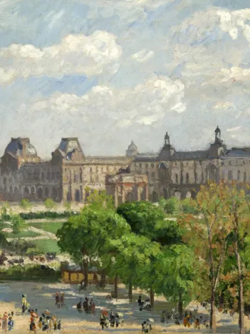 Produit Camille Pissarro : Place du Carrousel, Paris, 1900 Image