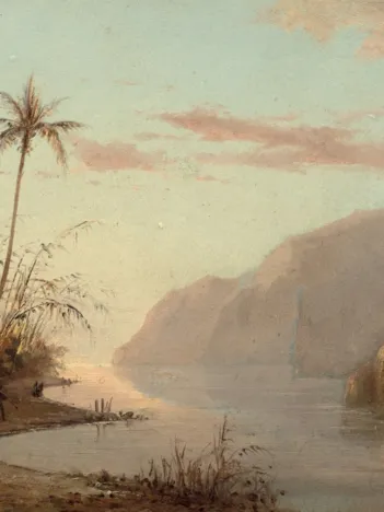 Produit Camille Pissarro : Creek in St. Thomas, Virgin Islands, 1856 Image