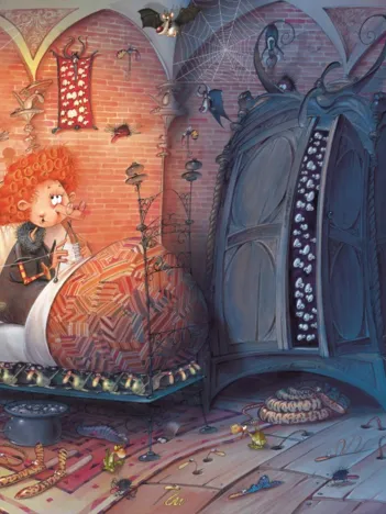 Produit François Ruyer - Sorcière au Lit - La Nuit Image