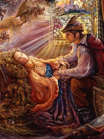 Produit Josephine Wall - La Belle au Bois dormant Image
