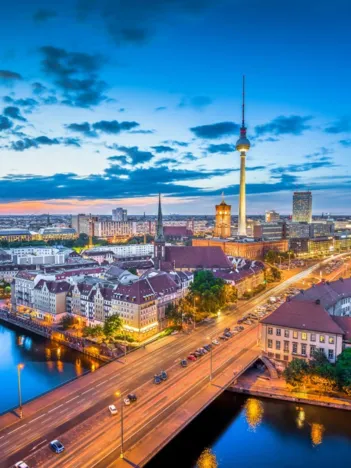 Produit Deutschland Edition - Berlin au Crépuscule Image