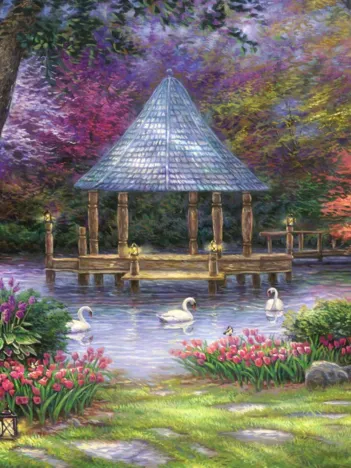 Produit Chuck Pinson - Swan Pond Image
