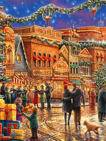 Produit Chuck Pinson - Christmas at the Town Square Image