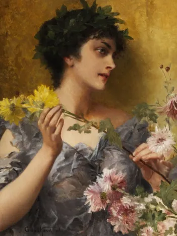 Produit Conrad Kiesel : Tribut an die Blumen, 1921 Image