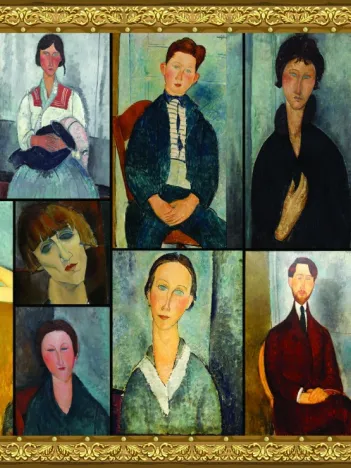 Produit La peinture de Modigliani Image