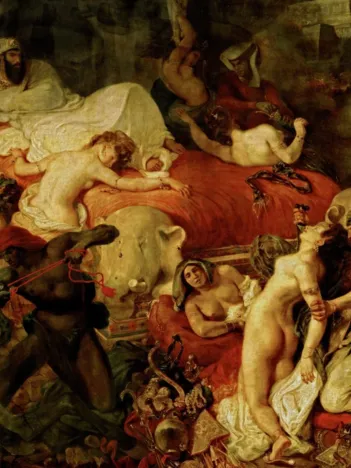 Produit Delacroix Eugène : La Mort de Sardanapale, 1827 Image
