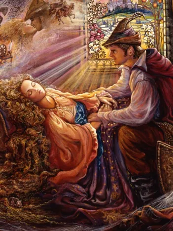 Produit Josephine Wall - La Belle au Bois dormant Image