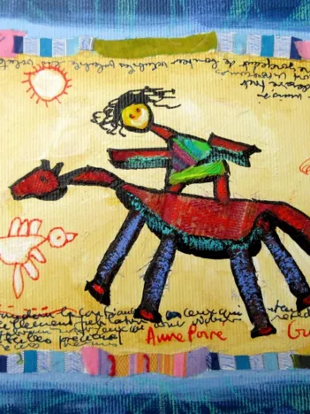 Produit Anne Poiré & Patrick Guallino - Précieuse Chevauchée Image