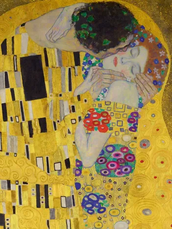 Produit Gustave Klimt - Le Baiser (détail), 1908 Image