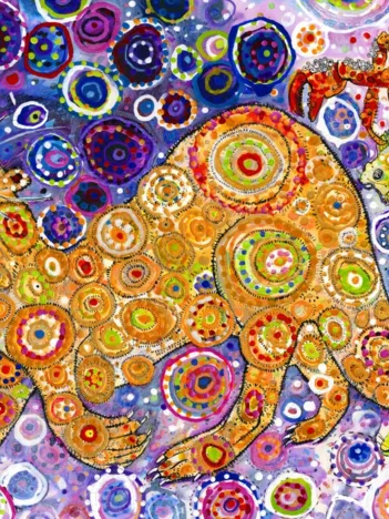 Produit Sally Rich - Otters Catch Image