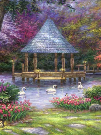 Produit Chuck Pinson - Swan Pond Image
