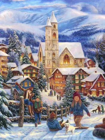 Produit Chuck Pinson - Sledding To Town Image