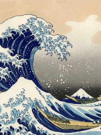 Produit Hokusai - La Grande Vague de Kanagawa Image