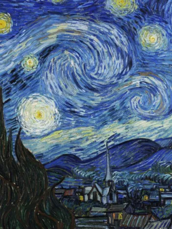 Produit Vincent Van Gogh - La Nuit étoilée, 1889 Image