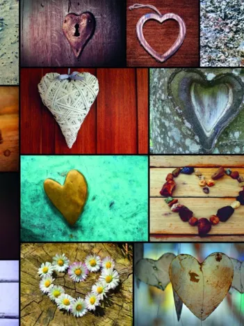 Produit Collage Coeurs Image