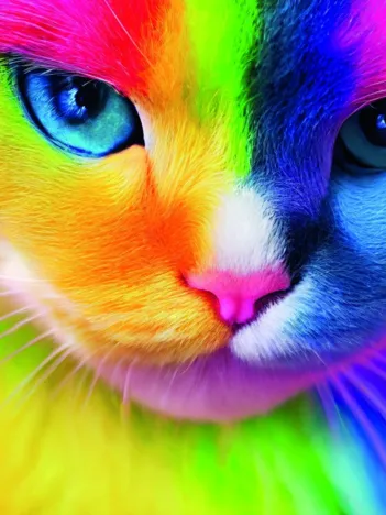 Produit Chat Coloré Image