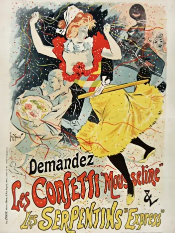 Produit Georges Meunier - Confettis et Serpentins, 1894 Image