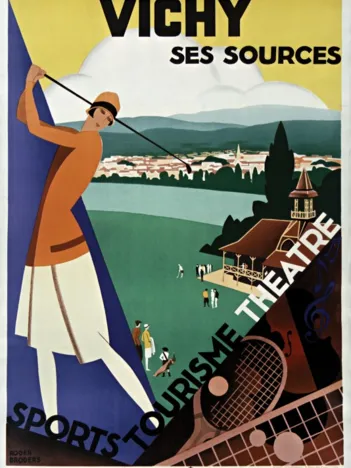 Produit Roger Broders - Vichy, ses sources, 1928 Image