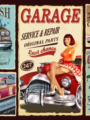 Produit Retro Car Service Image
