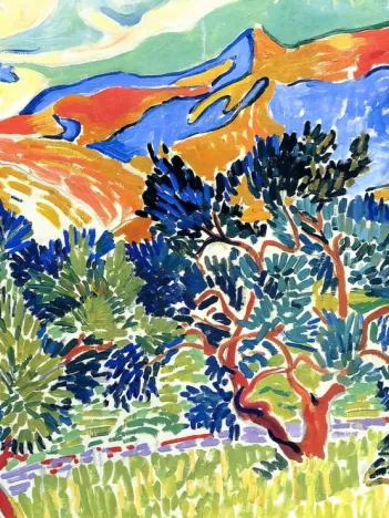 Produit André Derain - Les Montagnes de Collioure Image