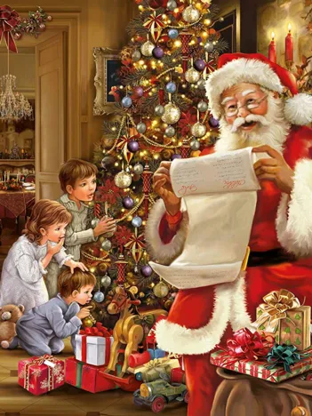 Produit Christmas Santa List Image