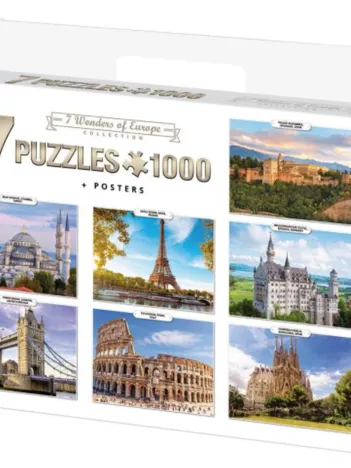 Produit 7 Puzzles - 7 Wonders of Europe Image