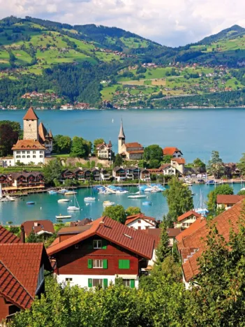 Produit Lac de Thoune, Suisse Image