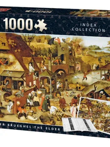 Produit Index Collection - Brueghel Pieter L'ancien (Instructions en Anglais et Hollandais) Image