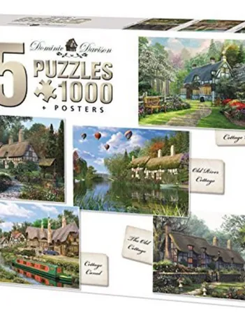 Produit 5 Puzzles - Dominic Davison: Cottage Image