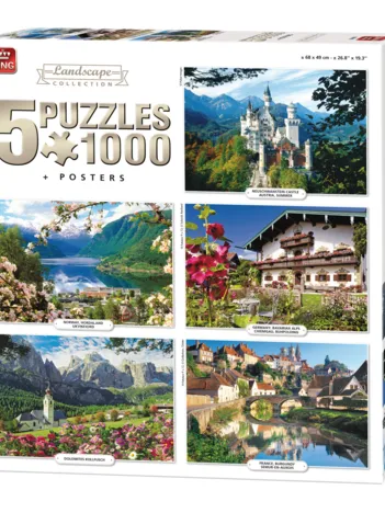 Produit 5 Puzzles - Landscape Collection Image