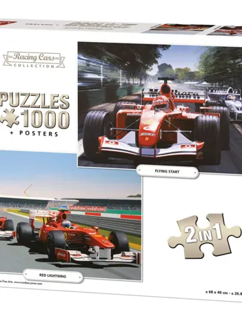 Produit 2 Puzzles - Racing Cars Collection Image