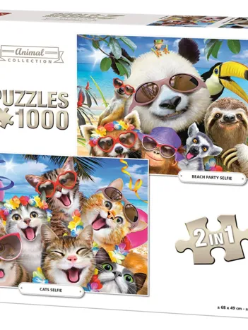 Produit 2 Puzzles - Animal Collection Image
