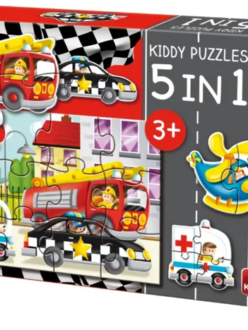 Produit Kiddy Puzzles - 5 in 1 Image