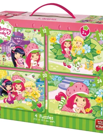Produit 4 Puzzles - Charlotte aux Fraises Image
