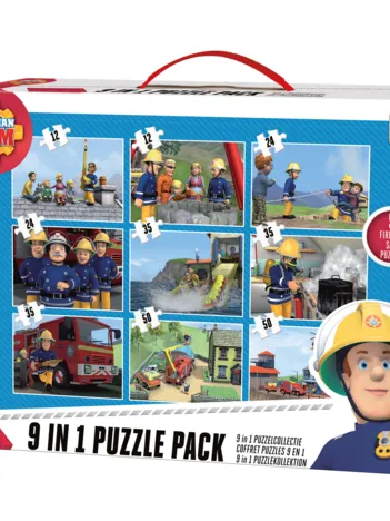 Produit 9 Puzzles - Fireman Sam Image