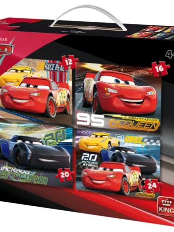 Produit 4 Puzzles - Cars 3 Image