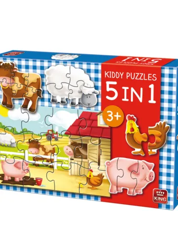 Produit 5 Puzzles - Kiddy Puzzles 5 in 1 Image