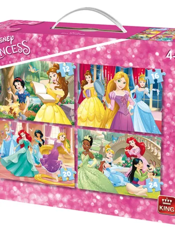 Produit 4 Puzzles - Disney Princesses Image