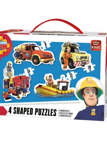 Produit 4 Puzzles - Sam le Pompier Image