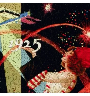 Produit Puzzle en Bois découpé au Laser - Foire de Paris Image