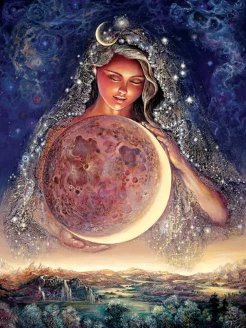 Produit Néon Puzzle - Joséphine Wall - Déesse de la Lune Image