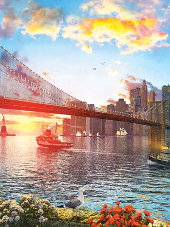 Produit Coucher de Soleil à New York Image