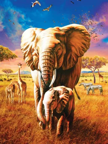 Produit Mother Elephant Image