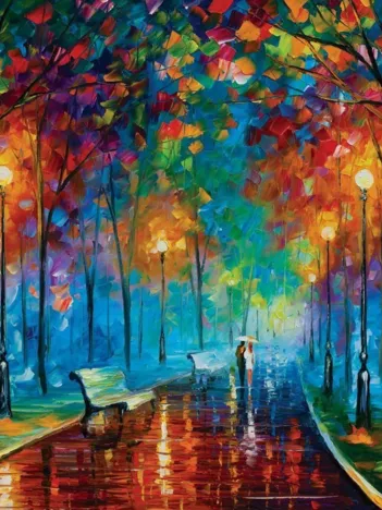 Produit Leonid Afremov - Juste Nous Deux Image